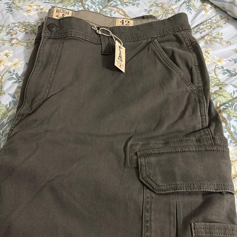 NWT Red Head flannel lined cargos